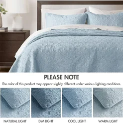 Madison Park Mansfield Antimicrobial Treated Reversible Quilt Set
