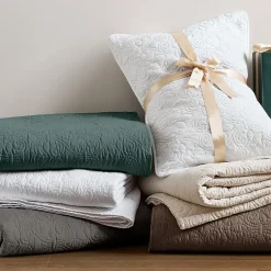Madison Park Mansfield Antimicrobial Treated Reversible Quilt Set