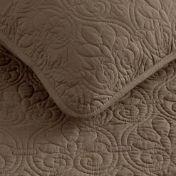 Madison Park Mansfield Antimicrobial Treated Reversible Quilt Set