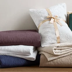 Madison Park Mansfield Antimicrobial Treated Reversible Quilt Set