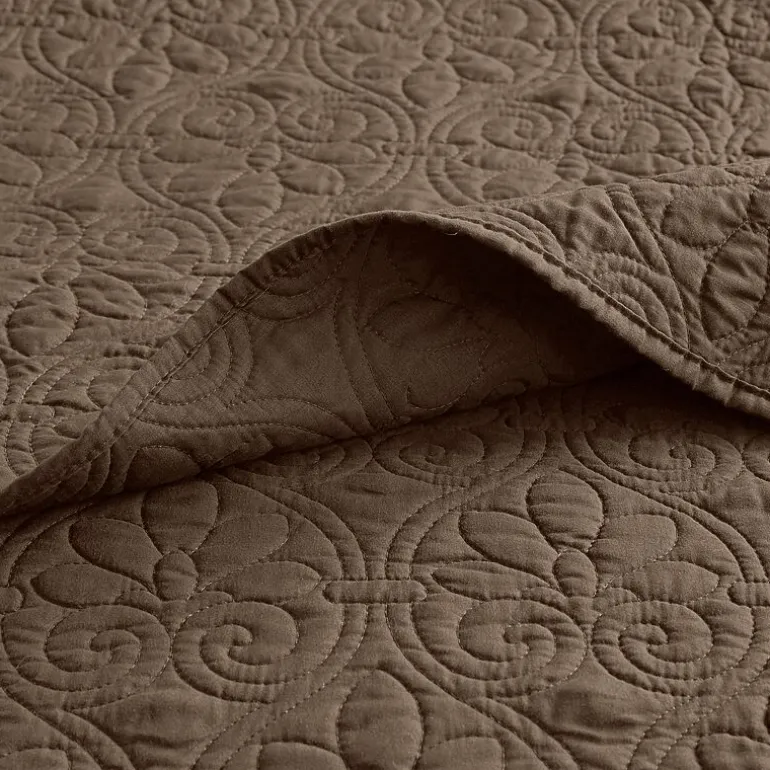 Madison Park Mansfield Antimicrobial Treated Reversible Quilt Set