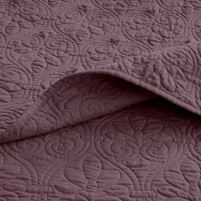 Madison Park Mansfield Antimicrobial Treated Reversible Quilt Set