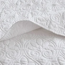 Madison Park Mansfield Antimicrobial Treated Reversible Quilt Set