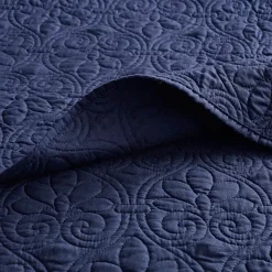 Madison Park Mansfield Antimicrobial Treated Reversible Quilt Set