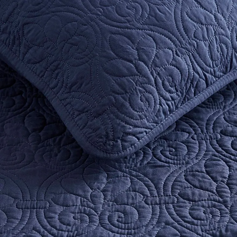 Madison Park Mansfield Antimicrobial Treated Reversible Quilt Set