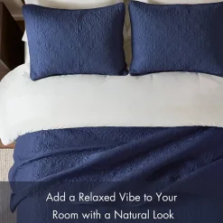 Madison Park Mansfield Antimicrobial Treated Reversible Quilt Set