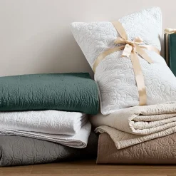 Madison Park Mansfield Oversized Antimicrobial Treated 3pc Bedspread Set