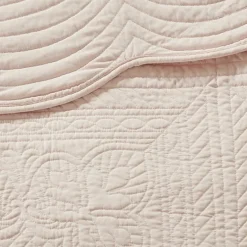 Madison Park Marino 3-Pc Reversible Scalloped Edge Quilt Set