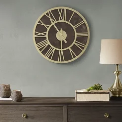 Madison Park Mason Wall Clock