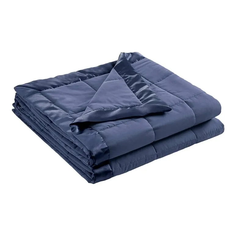 Madison Park Prospect Lightweight Down Alternative Blanket with Satin Trim