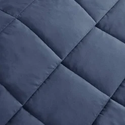 Madison Park Prospect Lightweight Down Alternative Blanket with Satin Trim