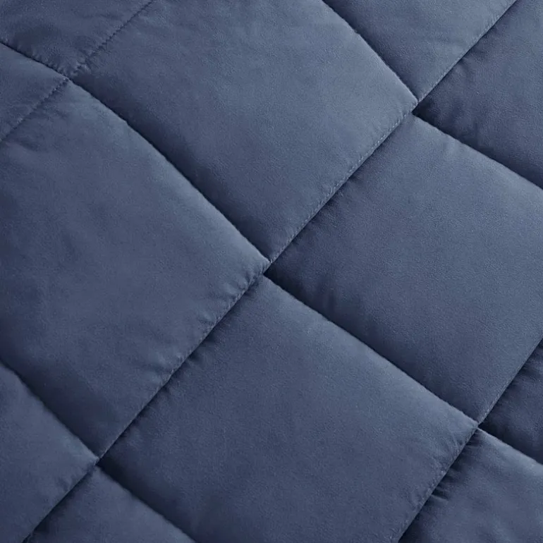 Madison Park Prospect Lightweight Down Alternative Blanket with Satin Trim