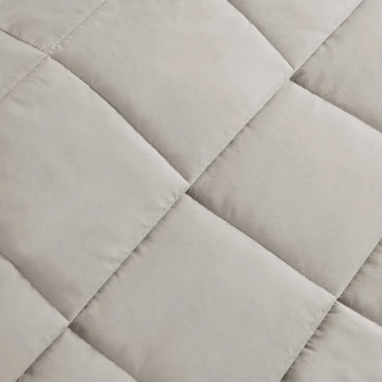 Madison Park Prospect Lightweight Down Alternative Blanket with Satin Trim