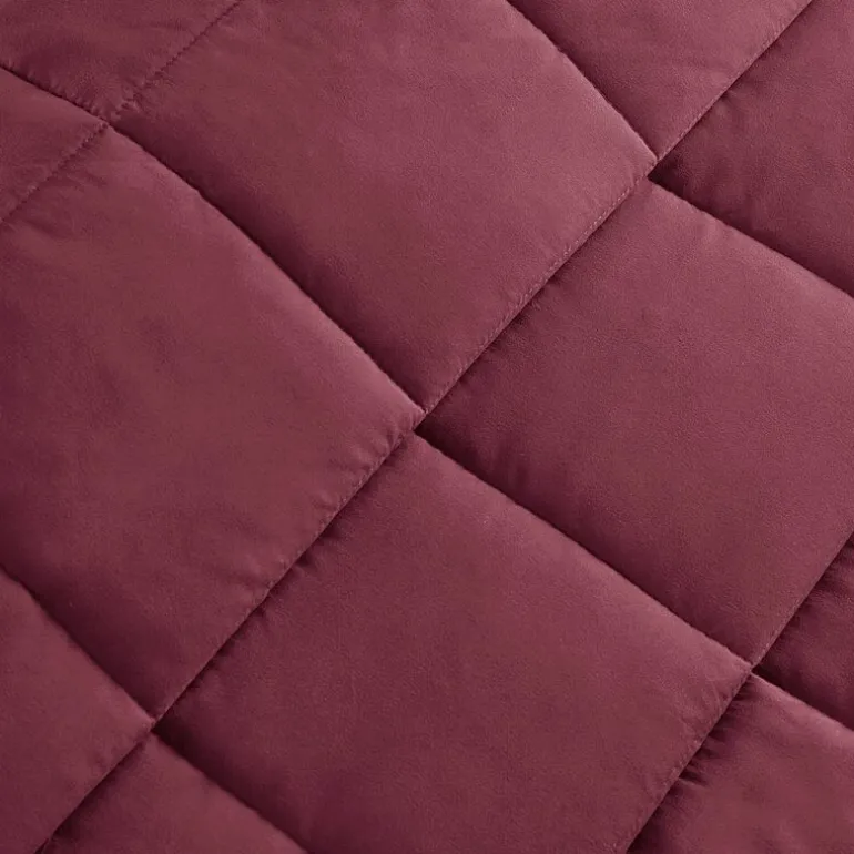 Madison Park Prospect Lightweight Down Alternative Blanket with Satin Trim