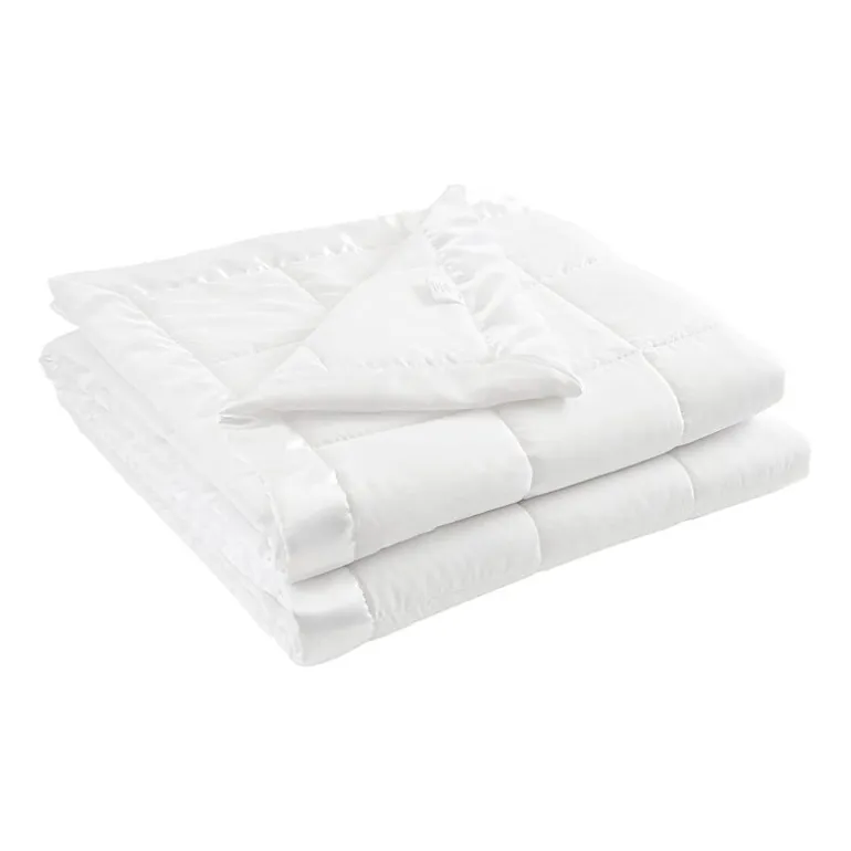 Madison Park Prospect Lightweight Down Alternative Blanket with Satin Trim