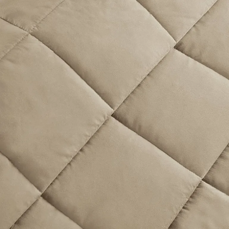 Madison Park Prospect Lightweight Down Alternative Blanket with Satin Trim