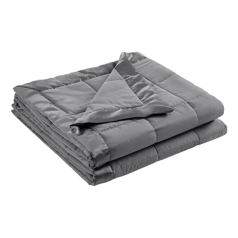 Madison Park Prospect Lightweight Down Alternative Blanket with Satin Trim