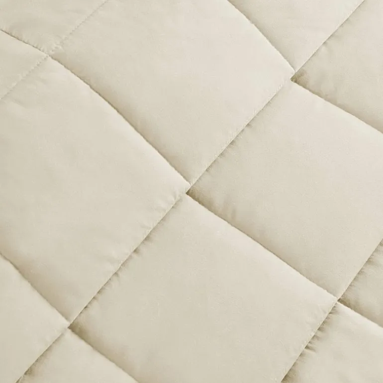 Madison Park Prospect Lightweight Down Alternative Blanket with Satin Trim