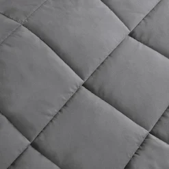 Madison Park Prospect Lightweight Down Alternative Blanket with Satin Trim