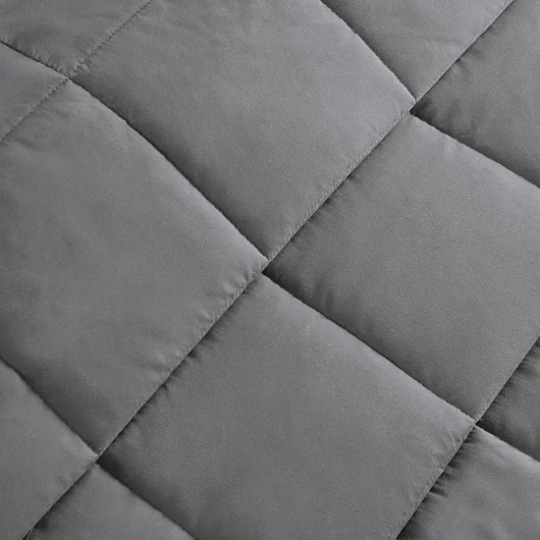 Madison Park Prospect Lightweight Down Alternative Blanket with Satin Trim