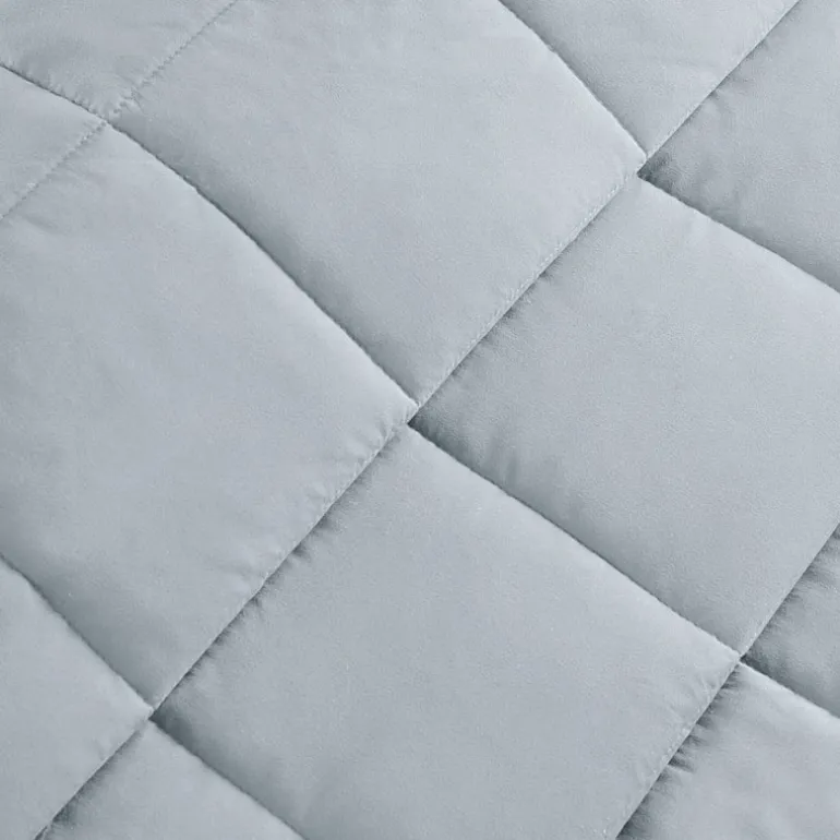 Madison Park Prospect Lightweight Down Alternative Blanket with Satin Trim