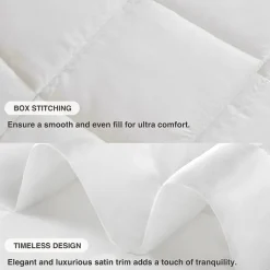 Madison Park Prospect Lightweight Down Alternative Blanket with Satin Trim
