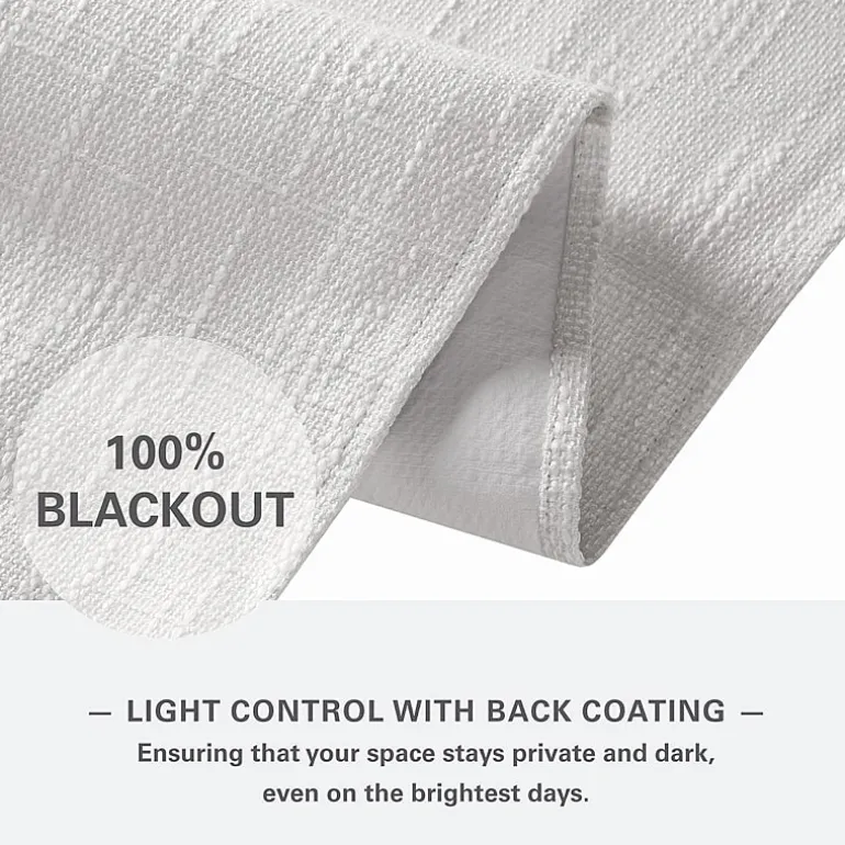 Madison Park Quincy Cordless 100% Blackout Roman Shade