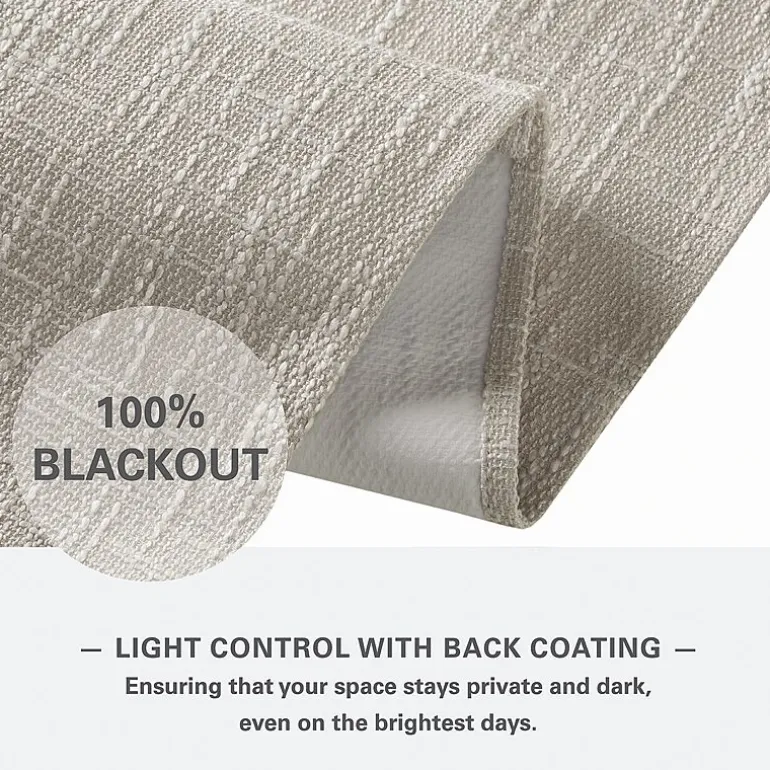 Madison Park Quincy Cordless 100% Blackout Roman Shade