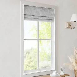 Madison Park Quincy Cordless 100% Blackout Roman Shade