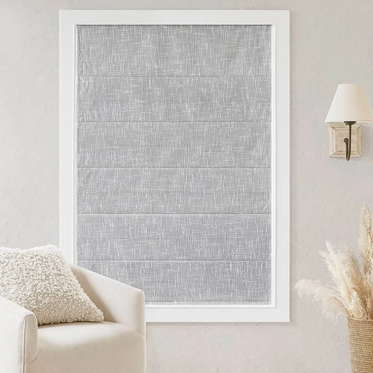 Madison Park Quincy Cordless 100% Blackout Roman Shade