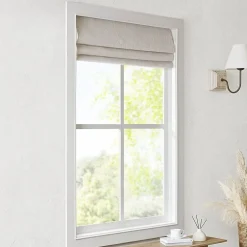 Madison Park Quincy Cordless 100% Blackout Roman Shade
