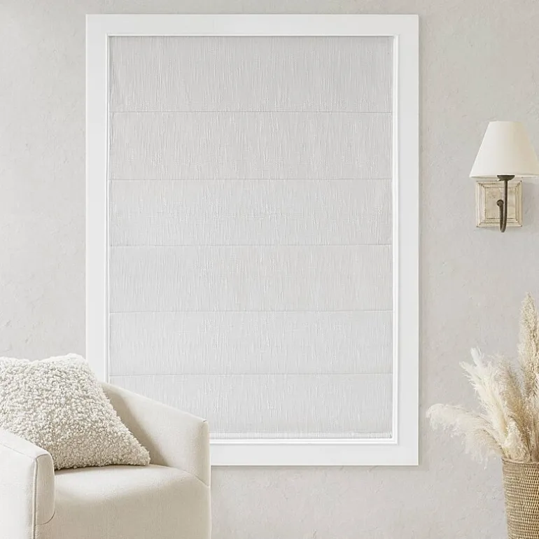 Madison Park Quincy Cordless 100% Blackout Roman Shade