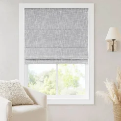 Madison Park Quincy Cordless 100% Blackout Roman Shade