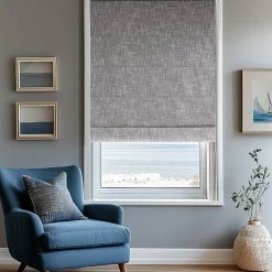 Madison Park Quincy Cordless 100% Blackout Roman Shade