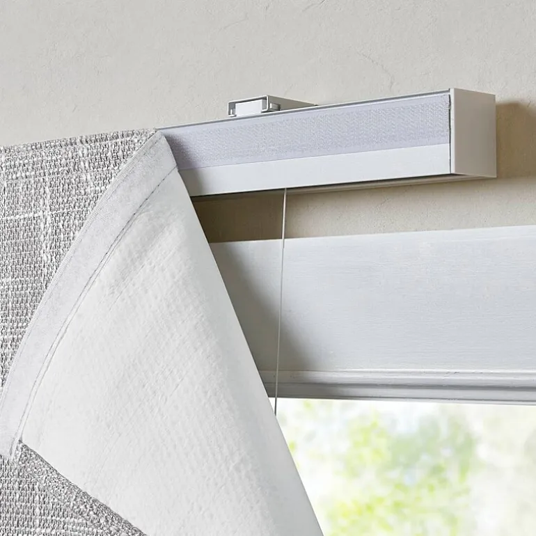 Madison Park Quincy Cordless 100% Blackout Roman Shade