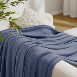 Madison Park Rayon from Bamboo Natural Cooling Breathable Cotton Blanket