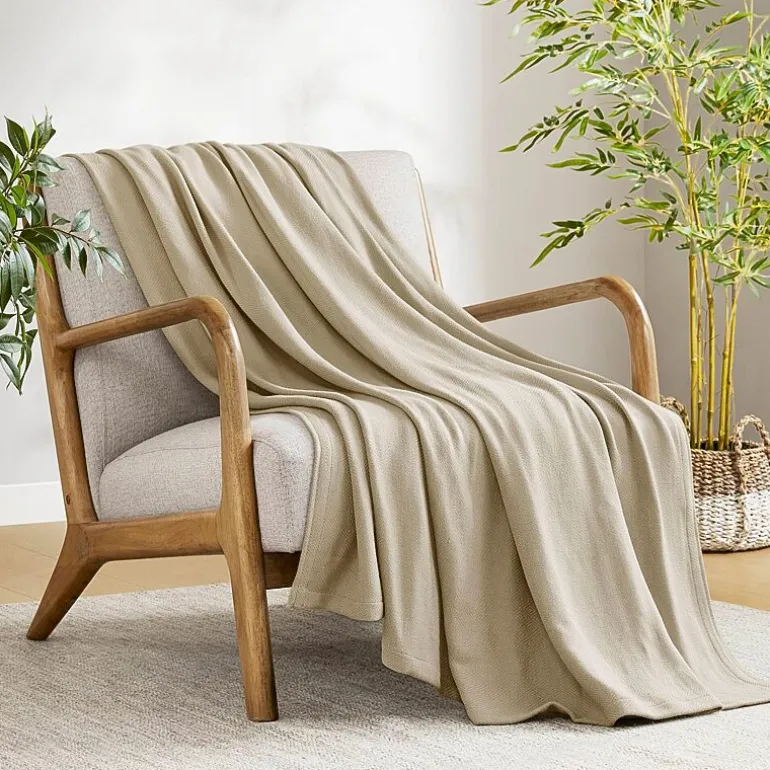 Madison Park Rayon from Bamboo Natural Cooling Breathable Cotton Blanket