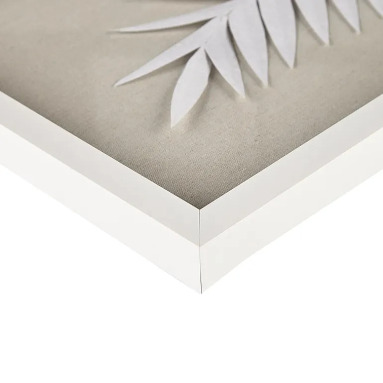 Madison Park Sabal Palm Rice Paper Shadow Box 3-pc. Wall Art Set