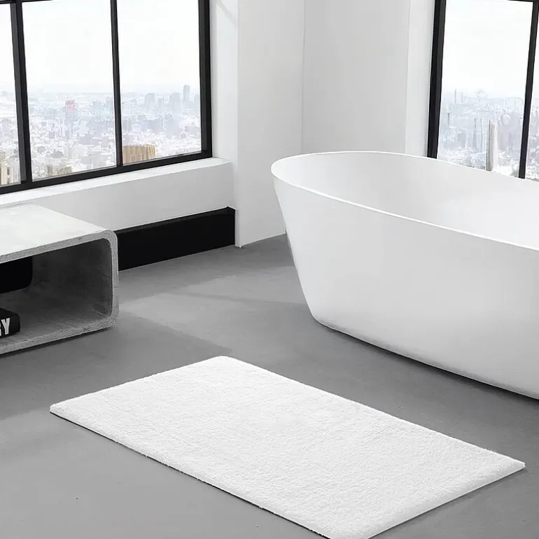 Madison Park Signature Marshmallow Bath Rug Collection