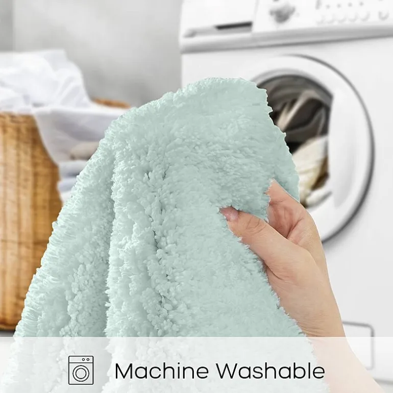 Madison Park Signature Marshmallow Bath Rug Collection