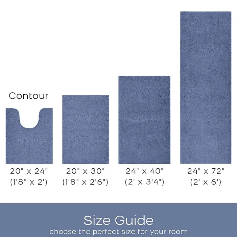 Madison Park Signature Marshmallow Bath Rug Collection