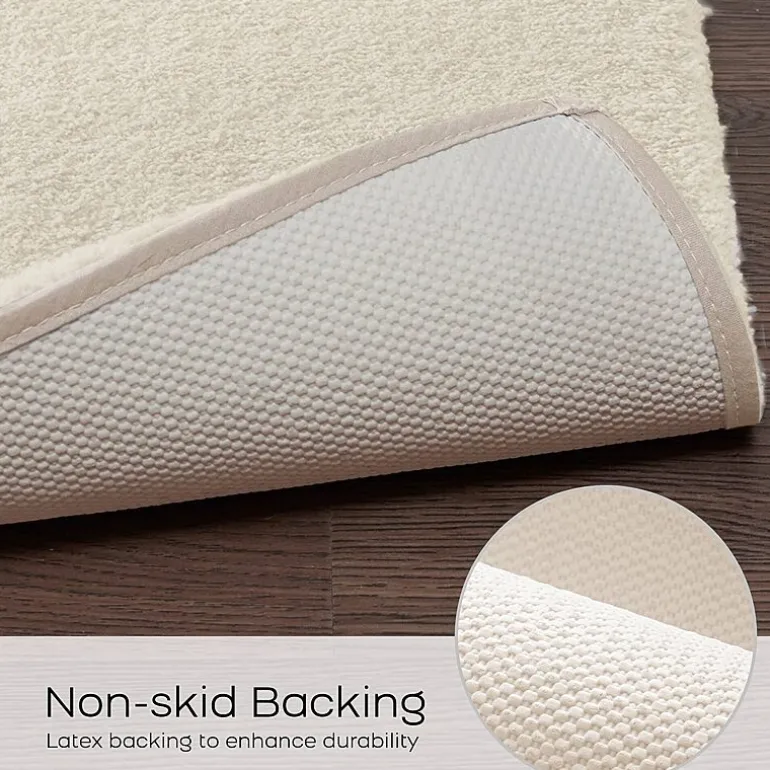 Madison Park Signature Marshmallow Bath Rug Collection