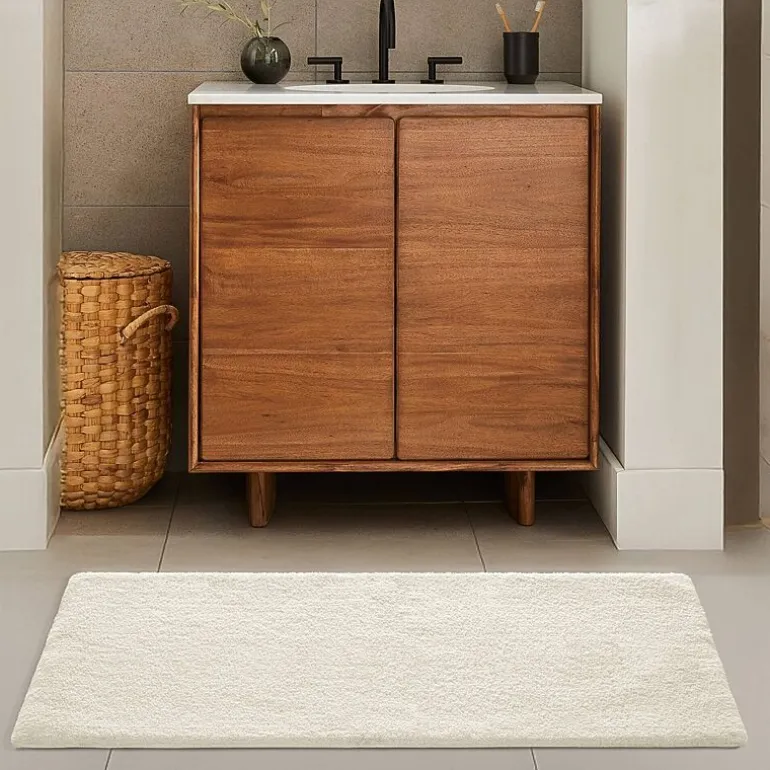 Madison Park Signature Marshmallow Bath Rug Collection