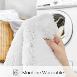 Madison Park Signature Marshmallow Bath Rug Collection