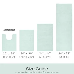 Madison Park Signature Marshmallow Bath Rug Collection