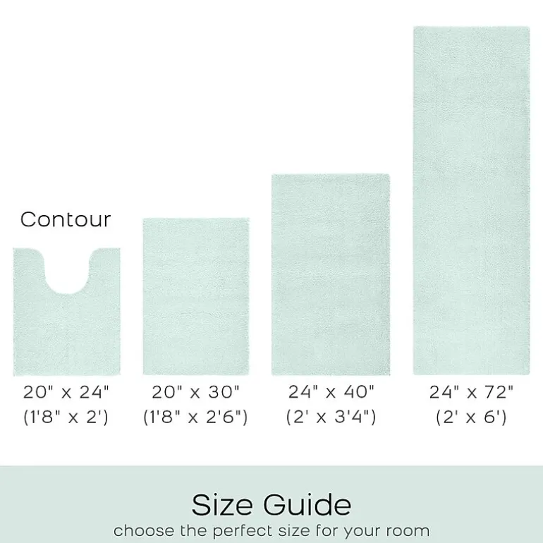 Madison Park Signature Marshmallow Bath Rug Collection