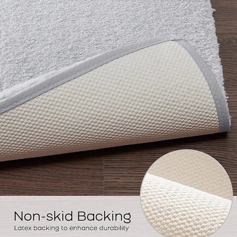 Madison Park Signature Marshmallow Bath Rug Collection