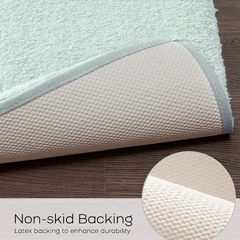 Madison Park Signature Marshmallow Bath Rug Collection