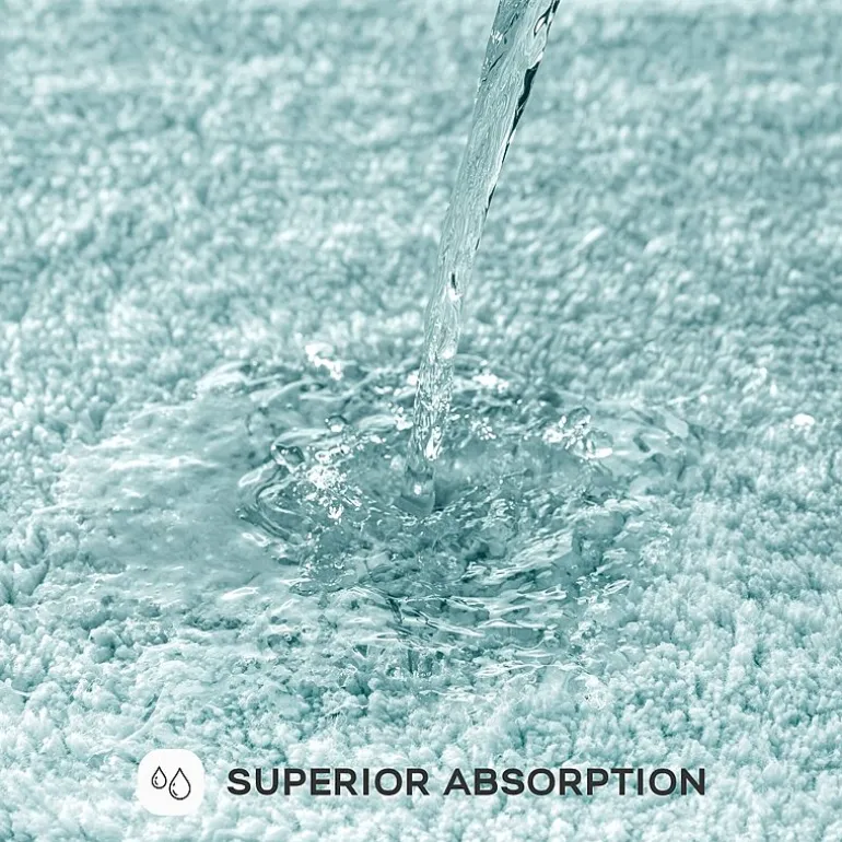 Madison Park Signature Splendor 100% Cotton Tufted 3000 Gsm Reversible Bath Rug