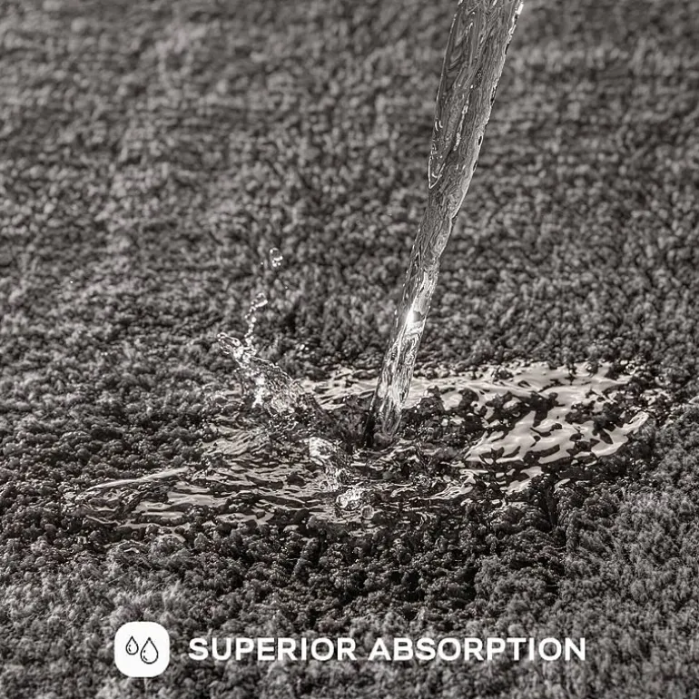 Madison Park Signature Splendor 100% Cotton Tufted 3000 Gsm Reversible Bath Rug